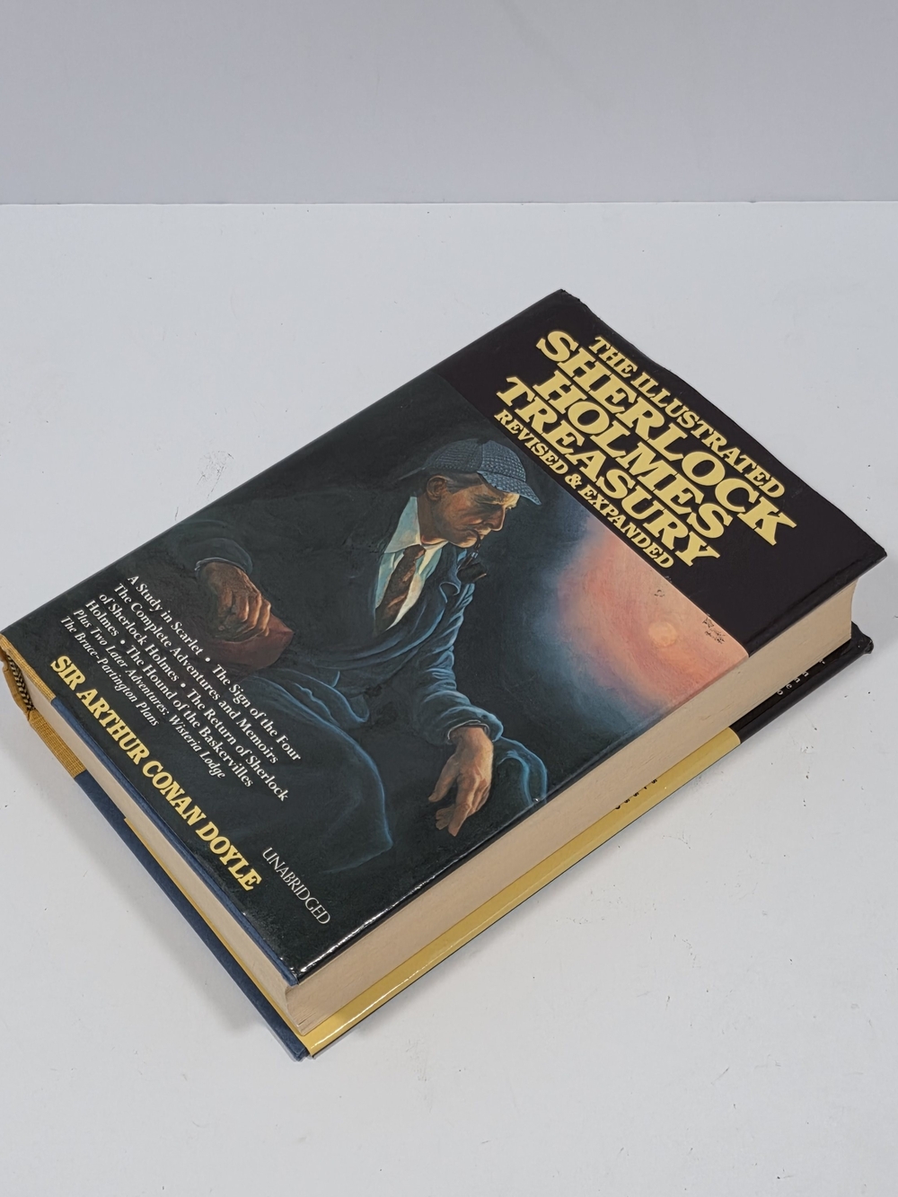 Illustrated Sherlock Holmes Treasury Revised Expanded HC DJ Arthur Conan Doyle